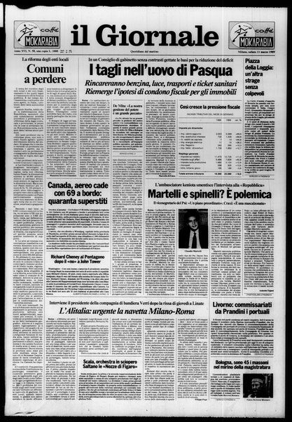 Il giornale : quotidiano del mattino